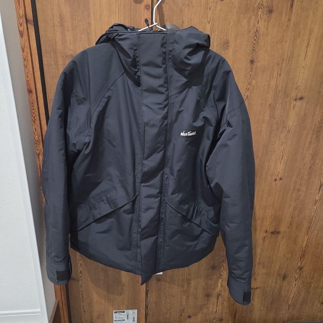 (極美品)WILD THINGS ブラックダウンジャケット