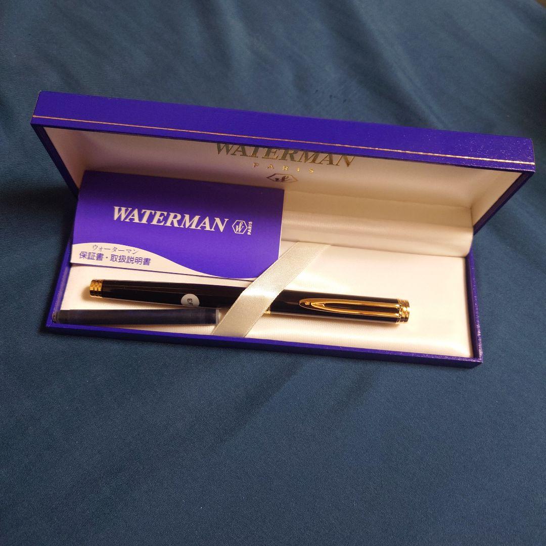 d*9様 ウォーターマン　万年筆　18K 750 保管品　金